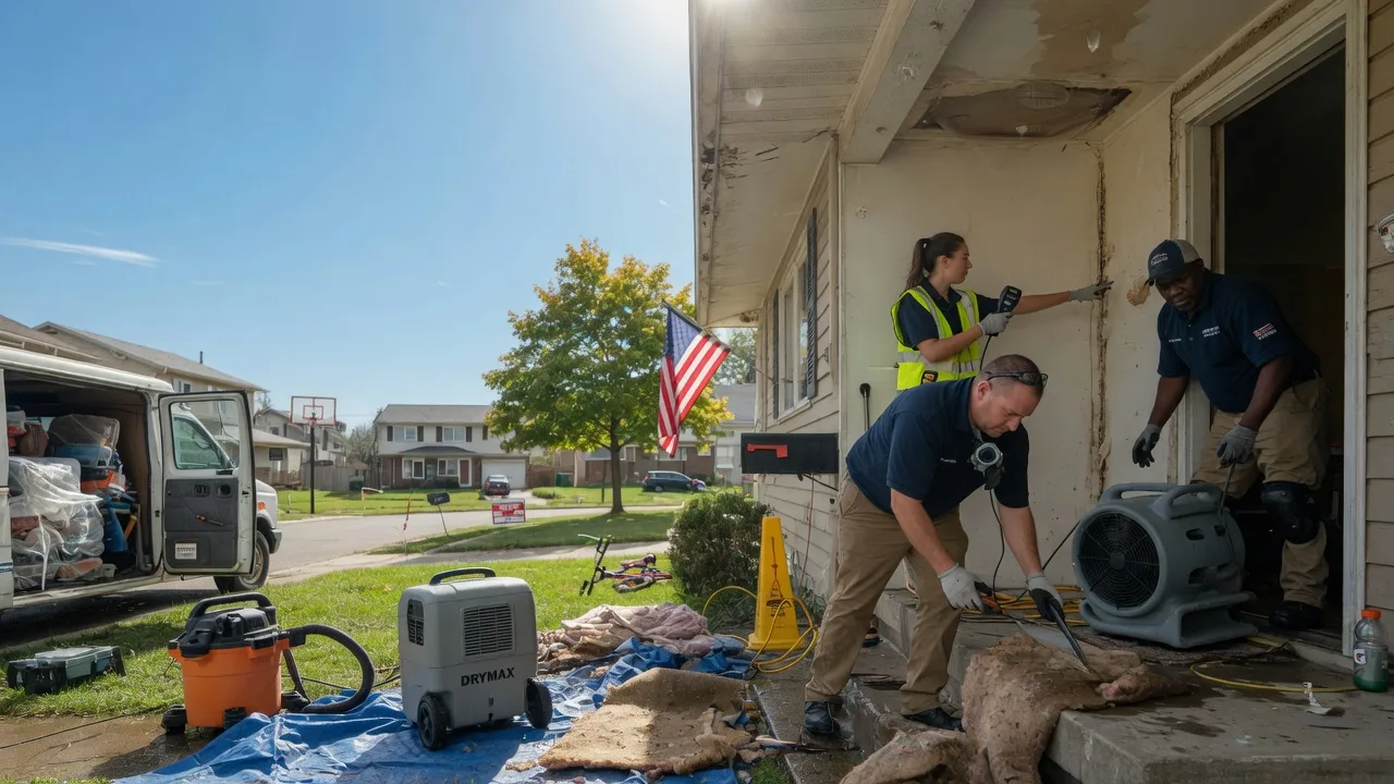 Water Damage Restoration in Tyro, KS near me